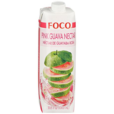 Нектар розовой гуавы Foco 1л