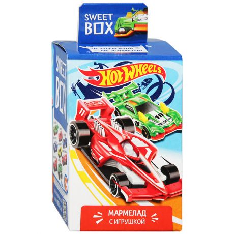 Мармелад Sweet Box Hot Wheels и с игрушкой 10г