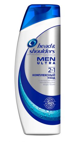 Шампунь Head & Shoulders против перхоти 2в1 "Комплексный уход" 400мл