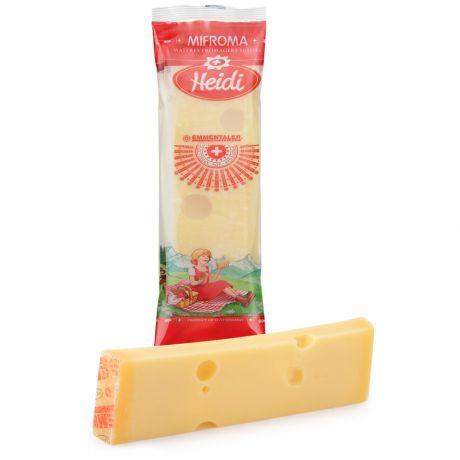Сыр твердый Heidi Эмменталь 49% 170 г