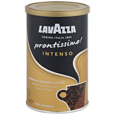 Кофе Lavazza Prontissimo Intenso молотый растворимый 95 г