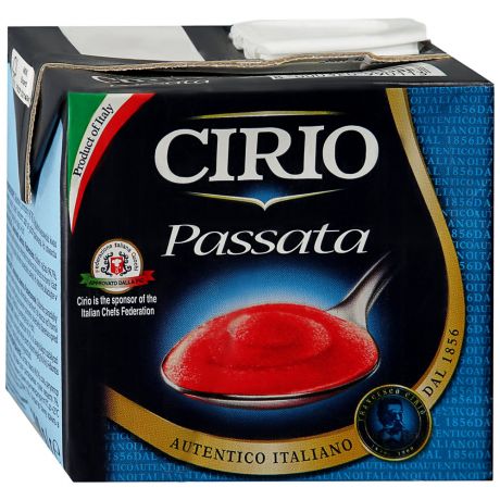 Пюре Cirio Passata томатное консервированное 500 г
