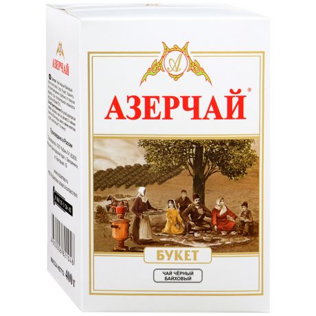 Чай Азерчай Букет черный крупнолистовой 400 г