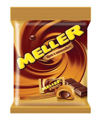 Ирис Meller в шоколаде 100г