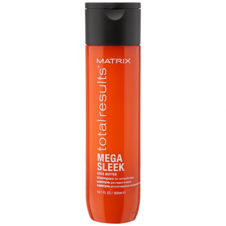 Шампунь Matrix Total Results Mega Sleek для гладкости волос с маслом ши 0,3л