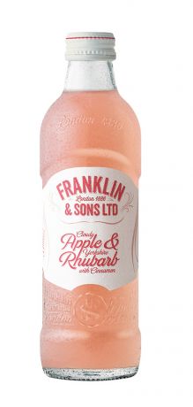 Напиток газированный Franklin&Sons Яблоко и Йоркширский ревень с корицей 275мл
