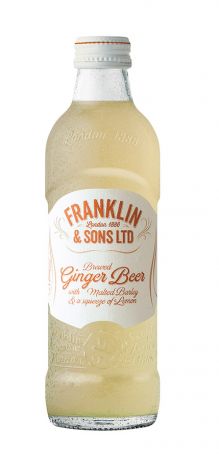Напиток газированный Franklin&Sons Имбирное пиво с выжатым лимоном 275мл
