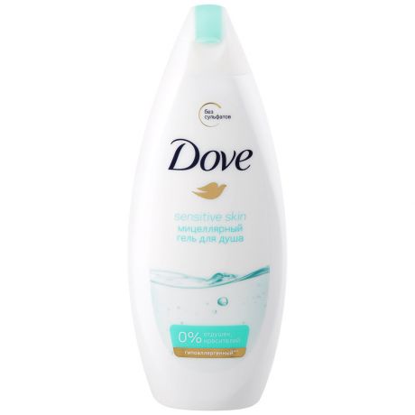 Крем-гель для душа Dove "Гипоаллергенный" для чувствительной кожи 250мл