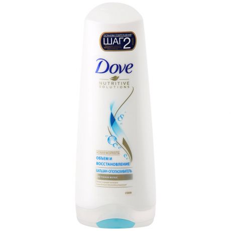 Бальзам-ополаскиватель для волос Dove Hair Therapy "Объем и восстановление", 200мл