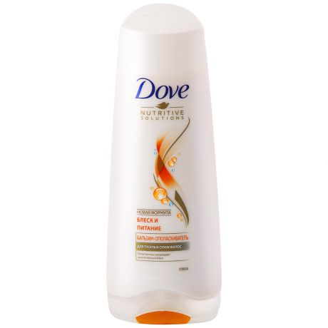 Бальзам-ополаскиватель для волос Dove Nutritive Solutions "Блеск и Питание", 200мл