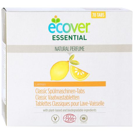 Таблетки для посудомоечной машины Ecover Essential классические 70 штук