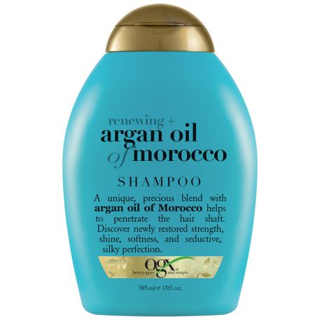 Шампунь Ogx восстанавливающий для волос с аргановым маслом Марокко 385 мл