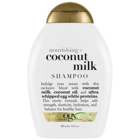 Шампунь Ogx питательный для волос с кокосовым молоком 385 мл