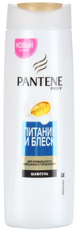 Шампунь Pantene Pro-V Питание и Блеск для нормального и смешанного типа волос 400мл