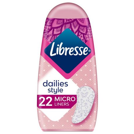 Прокладки ежедневные Libresse Micro 22 штуки