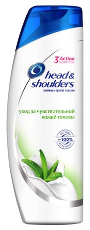 Шампунь Head and Shoulders с Алоэ Вера против перхоти для чувствительной кожи головы, 400мл