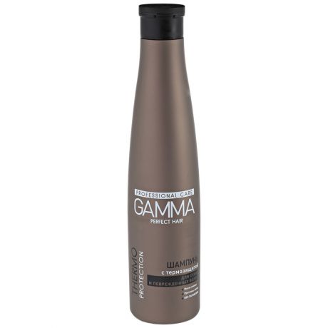 Шампунь Свобода Gаmmа Perfect Hair для сухих и поврежденных волос с термозащитой во флаконе, 350мл