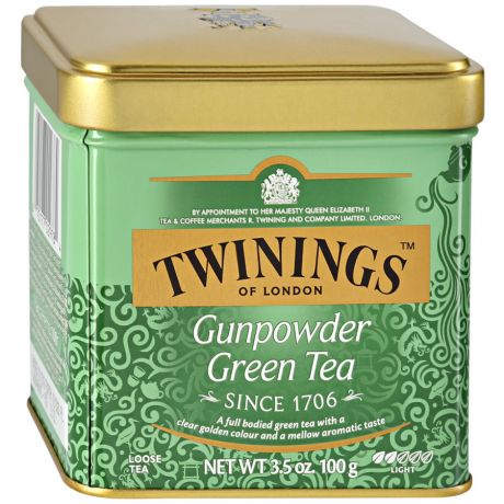 Чай Twinings Gunpowder зеленый крупнолистовой 100 г