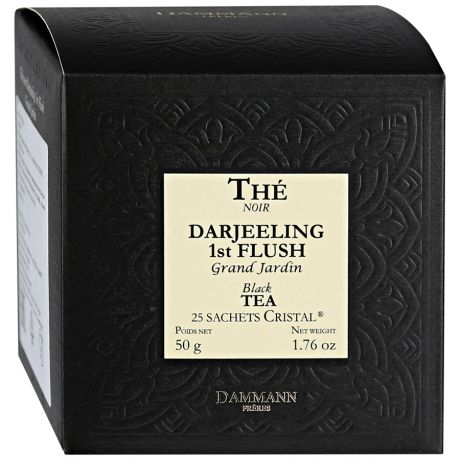 Чай Dammann Darjeeling Grand Gardin черный 25 пакетиков по 2 г