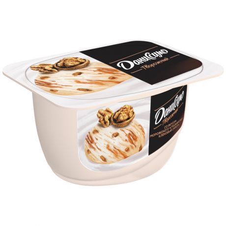 Продукт Даниссимо творожный со вкусом мороженого грецкий орех-кленовый сироп 5.9% 130 г