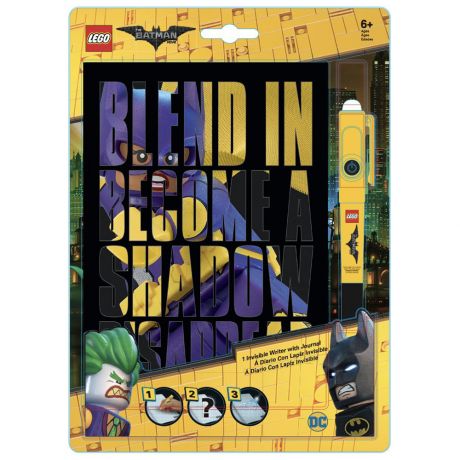 Набор канцелярский Lego Batman Movie 3 элемента