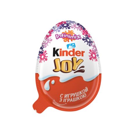 Яйцо Kinder Joy с игрушкой для девочек, 20г