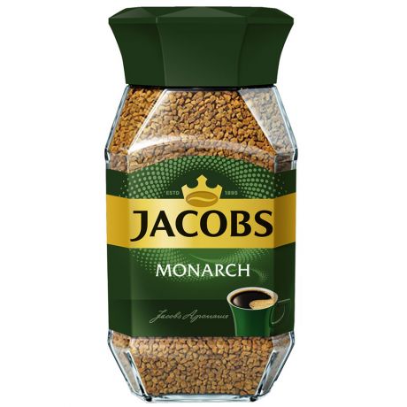 Кофе Jacobs Monarch растворимый сублимированный 190 г