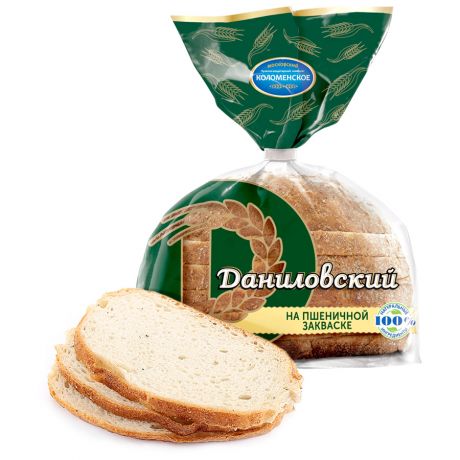 Хлеб Коломенское Даниловский пшенично-ржаной, 275г