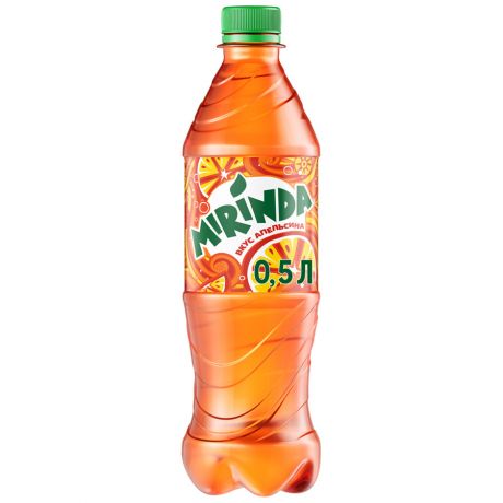 Напиток газированный Mirinda Апельсин 0.5 л