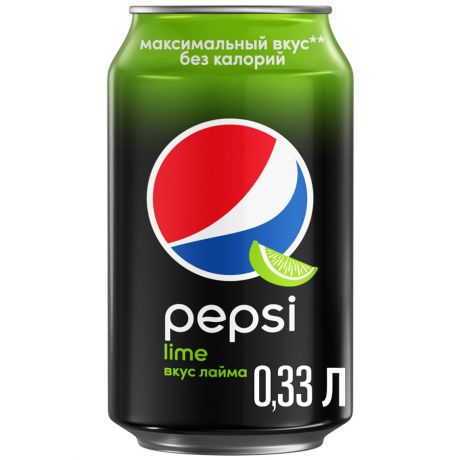 Напиток газированный Pepsi Lime 0.33 л