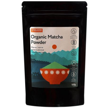 Чай Ufeelgood Organic Matcha Powder матча 100 г