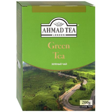 Чай Ahmad Tea Green Tea зеленый листовой 200 г