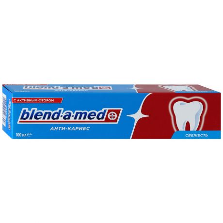 Зубная паста Blend-a-med Анти-Кариес с активным фтором 100 мл