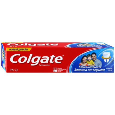 Зубная паста Colgate Свежая мята максимальная защита от кариеса 50 мл