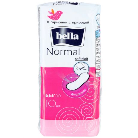 Прокладки Bella Normal 3 капли 10 штук