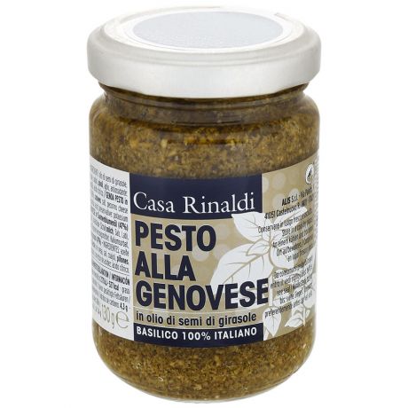 Крем-паста Casa Rinaldi песто Генуя в подсолнечном масле, 130г