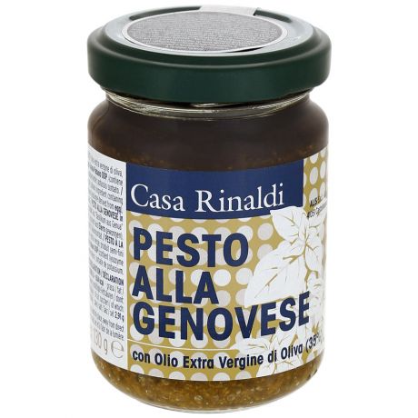 Крем-паста Casa Rinaldi песто Генуя в оливковом масле, 130г