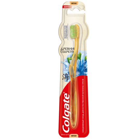 Зубная щетка Colgate Древние Секреты безопасное отбеливание мягкая