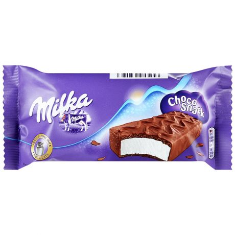 Пирожное Milka бисквитное шоколадный перекус 32 г
