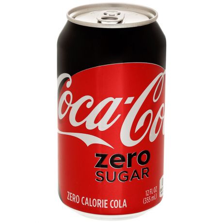 Напиток Coca-Cola Zero (Кока Кола Зеро) 355мл
