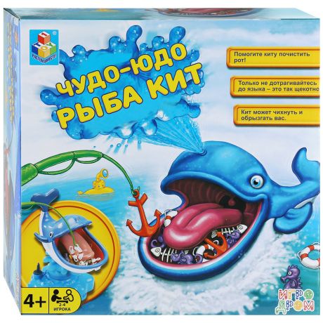 Настольная игра Игродром 1toy Чудо-Юдо рыба кит