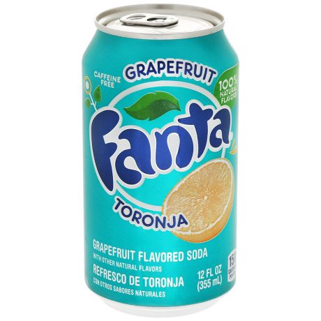 Напиток Fanta Grapefruit (Фанта Грейпфрут) 355мл