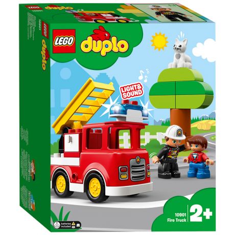 Конструктор Lego Duplo Пожарная машина 10901 (2 фигурки) (21 деталь)