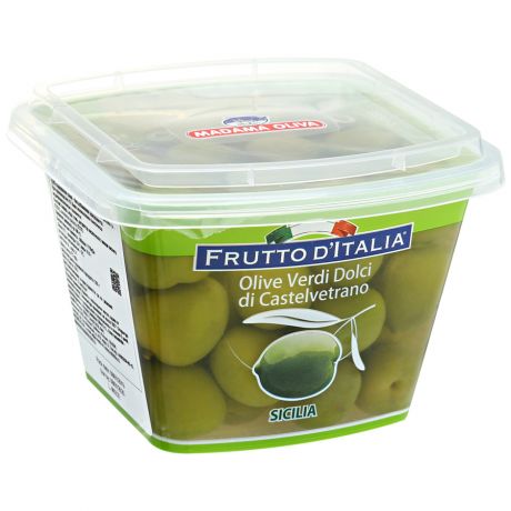 Оливки Madama Oliva Castelvetrano зеленые сладкие 500 г