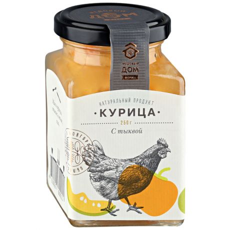 Курица Медовый Дом Ферма с тыквой 250 г