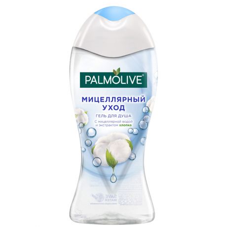 Гель для душа Palmolive "Мицеллярный уход" с мицеллярной водой и экстрактом хлопка, 250мл