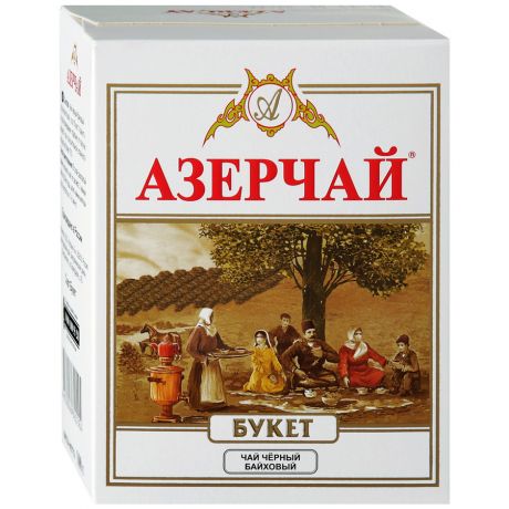 Чай Азерчай Букет черный крупнолистовой 100 г