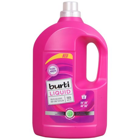 Средство для стирки цветного и тонкого белья Burti Liquid 2.86 л