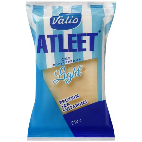 Сыр полутвердый Valio Atleet Light 40% 210 г