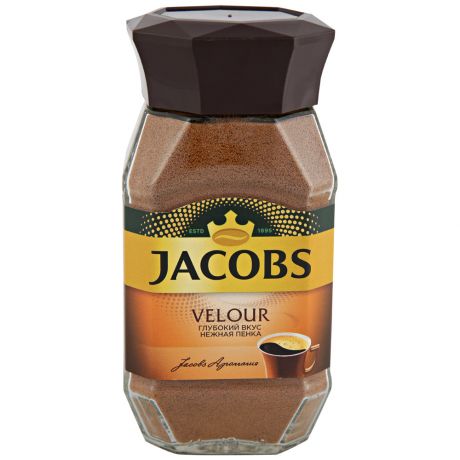 Кофе Jacobs Monarch Velour растворимый порошкообразный 95 г